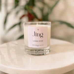 Lavender Vetiver Candle - 100% Natural Coconut Soy Wax